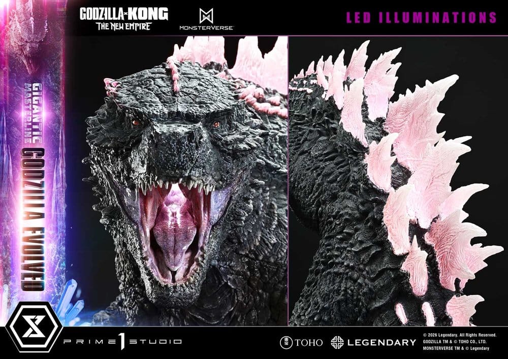 Godzilla x Kong: The New Empire (Film) Gigantic Masterline Series Statue Godzilla Evolved 93 cm - Prime 1 Studio Statues & Busts