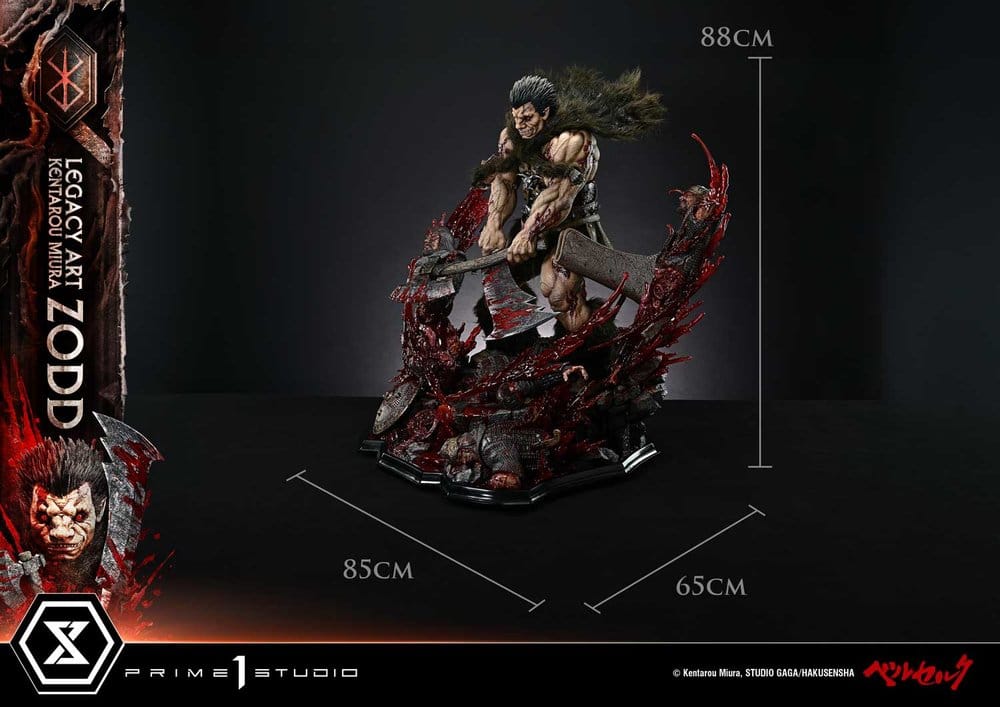 Berserk Legacy Art "Kentarou Miura" Statue 1/4 Zodd 88 cm - Prime 1 Studio Statues