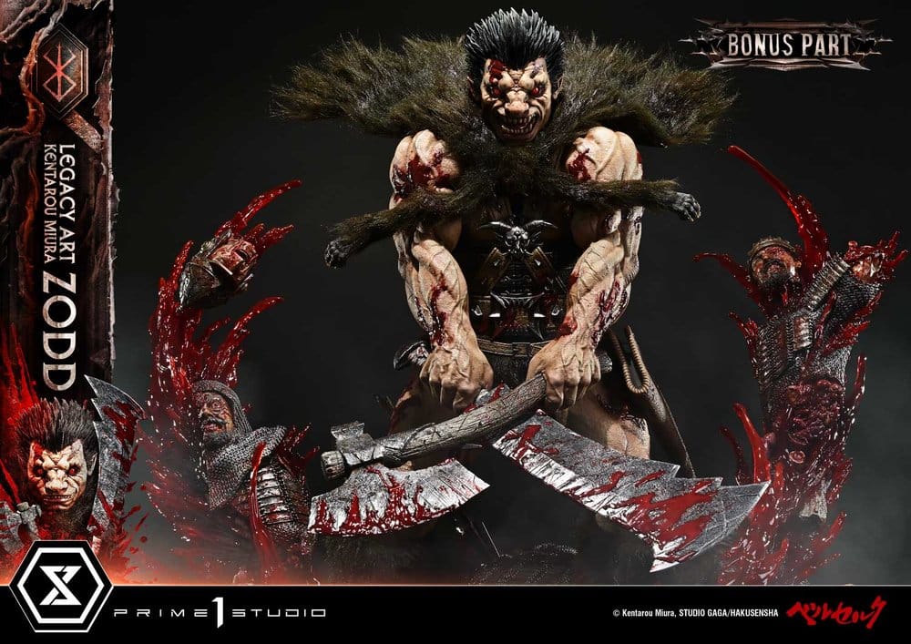 Berserk Legacy Art "Kentarou Miura" Statue 1/4 Zodd DX Bonus Version 88 cm - Prime 1 Studio Statues