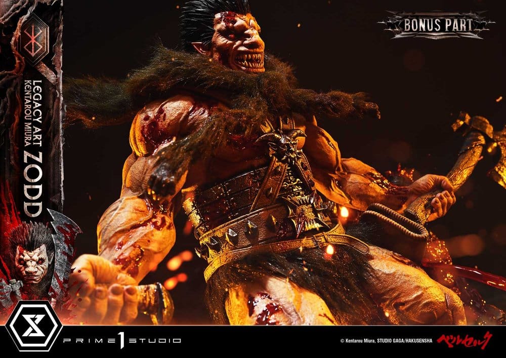 Berserk Legacy Art "Kentarou Miura" Statue 1/4 Zodd DX Bonus Version 88 cm - Prime 1 Studio Statues