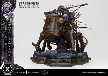 Ghost in the Shell Stand Alone Complex The Legend of Beauty and the Beast Statue 1/4 Motoko Kusanagi & Tachikoma Character color Art by Entei Ryu 53 cm - Prime 1 Studio Statues & Busts