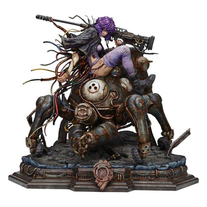 Ghost in the Shell Stand Alone Complex The Legend of Beauty and the Beast Statue 1/4 Motoko Kusanagi & Tachikoma Character color Art by Entei Ryu Bonus Version 53 cm - Prime 1 Studio Statues & Busts