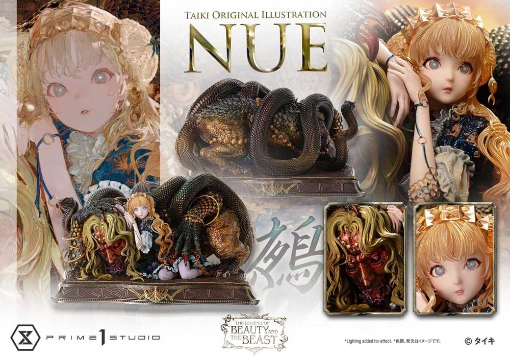 The Legend of Beauty and the Beast Statue 1/5 Nue Art by Taiki Bonus Version - Prime 1 Studio Statues
