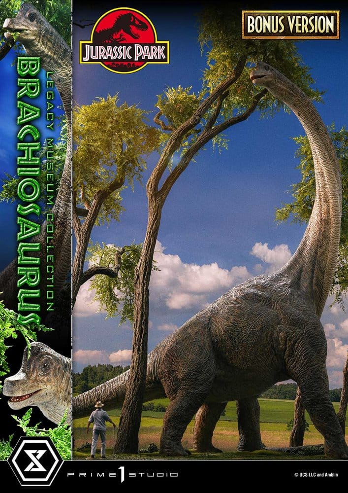 Jurassic Park (Film) Legacy Museum Collection Statue 1/15 Brachiosaurus Bonus Version 128 cm - Prime 1 Studio Statues