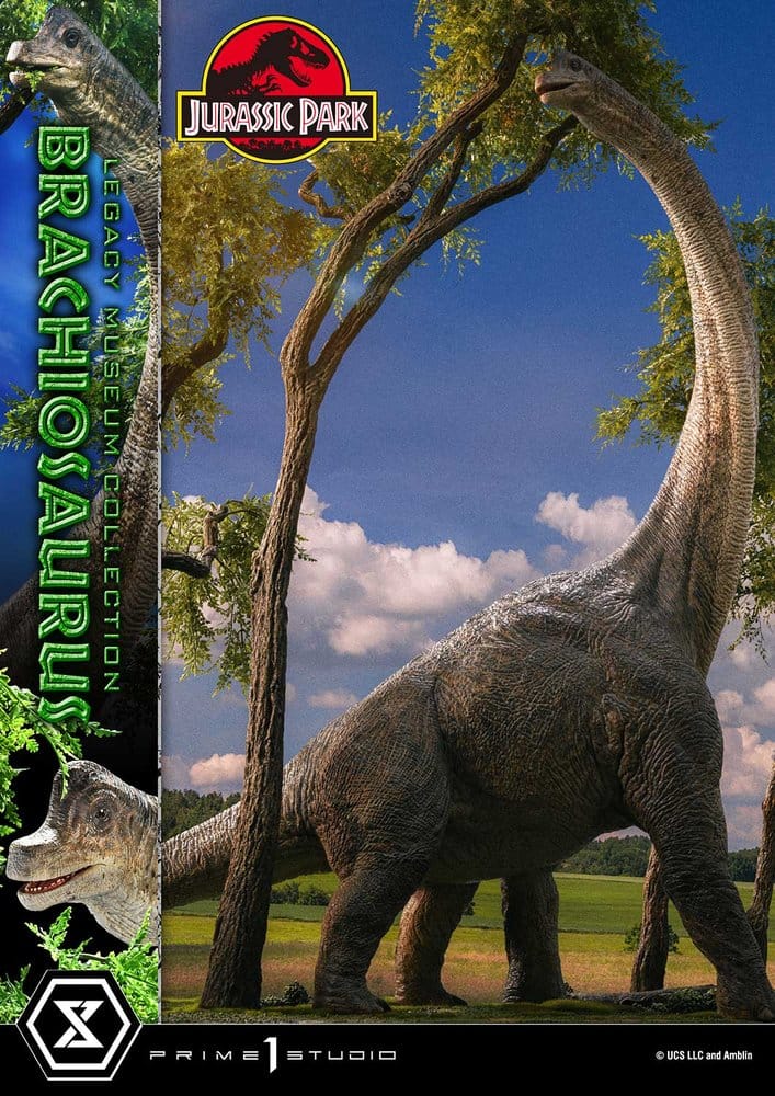 Jurassic Park (Film) Legacy Museum Collection Statue 1/15 Brachiosaurus Bonus Version 128 cm - Prime 1 Studio Statues
