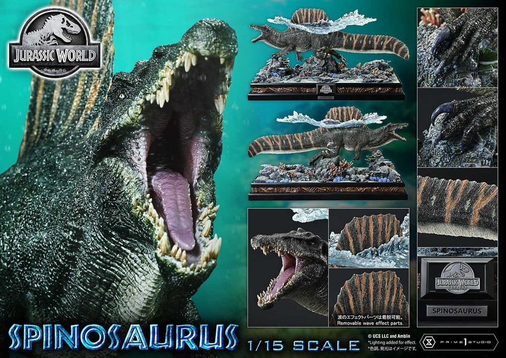 Jurassic World Rebirth (Film) Legacy Museum Collection Statue 1/15 Spinosaurus 39 cm - Prime 1 Studio Statues & Busts
