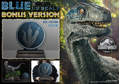 Jurassic World: Fallen Kingdom (Film) Legacy Museum Collection Statue 1/2 Blue Bonus Version 88 cm - Prime 1 Studio Statues & Busts