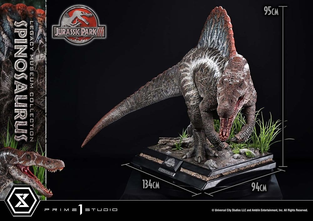 Jurassic Park Legacy Museum Collection Statue 1/6 Spinosaurus Bonus Version - Prime 1 Studio Statues