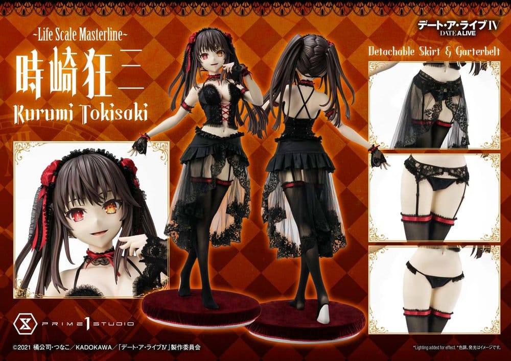 Date A Live Scale Masterline Series Kurumi Tokisaki 162 cm - Prime 1 Studio Statues
