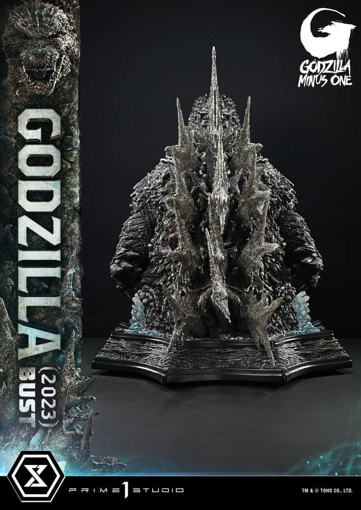 Godzilla Minus One (Film) Life Size Bust 1/1 Godzilla Box Qty 2023 Bonus Ver. 87 cm - Prime 1 Studio Lifesize Busts