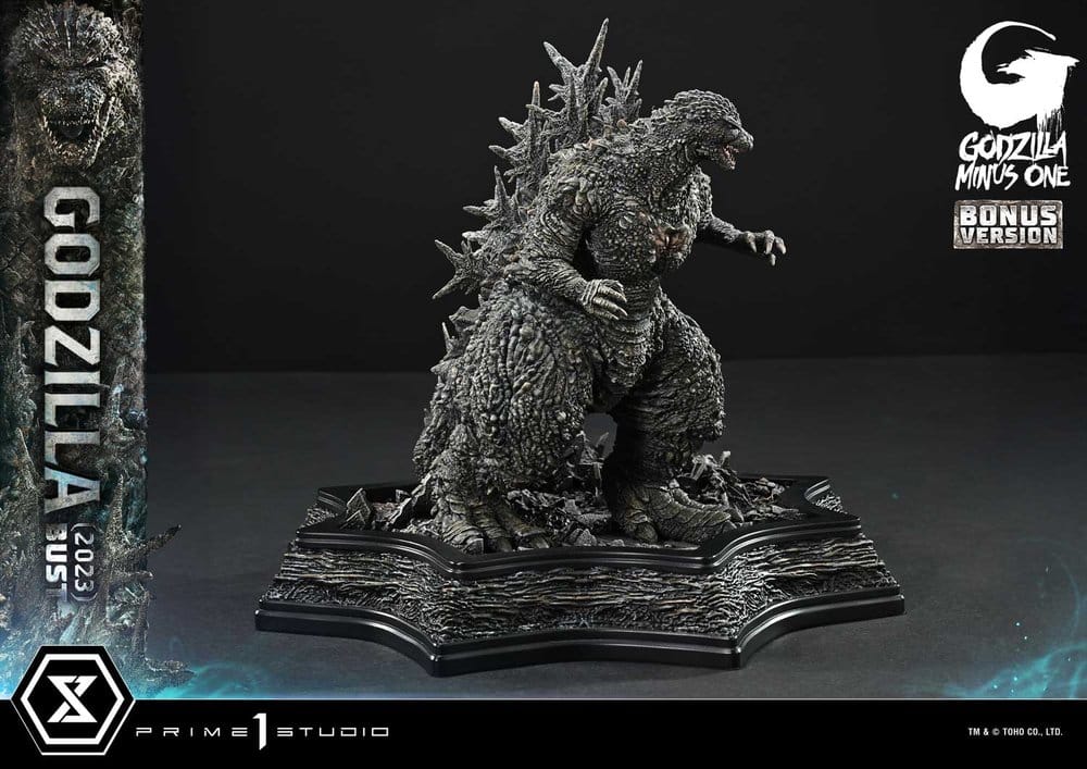 Godzilla Minus One (Film) Life Size Bust 1/1 Godzilla Box Qty 2023 Bonus Ver. 87 cm - Prime 1 Studio Lifesize Busts