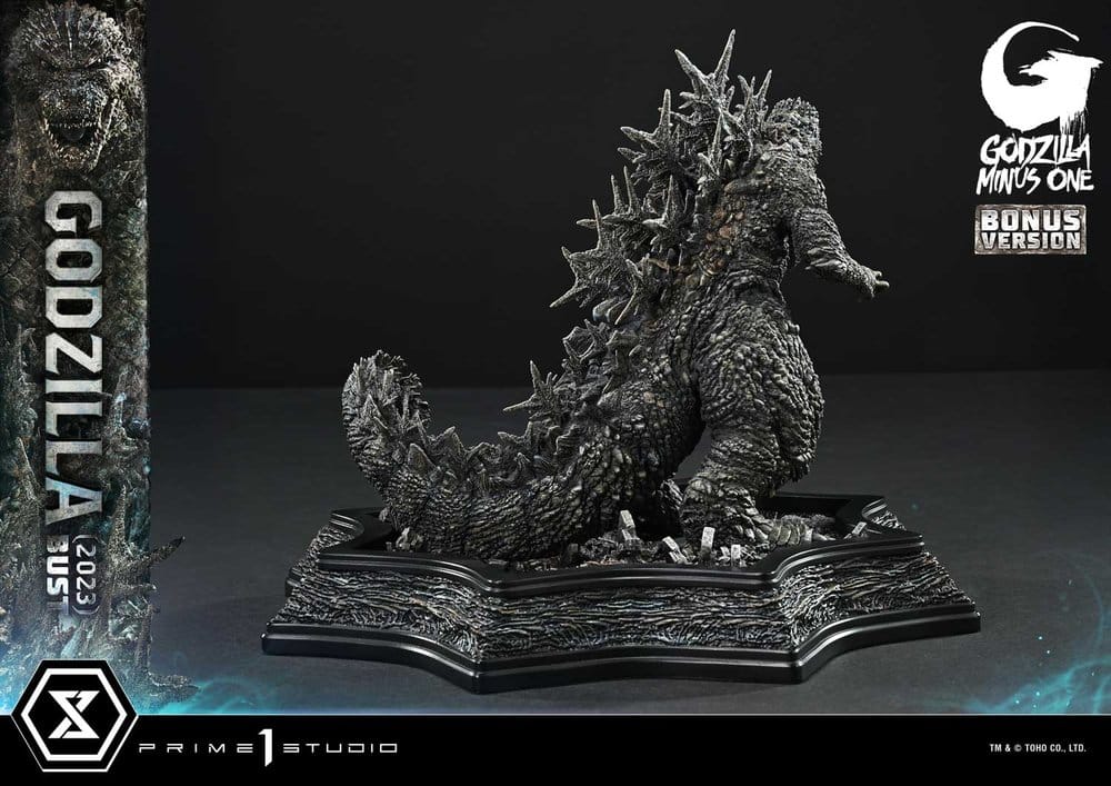 Godzilla Minus One (Film) Life Size Bust 1/1 Godzilla Box Qty 2023 Bonus Ver. 87 cm - Prime 1 Studio Lifesize Busts