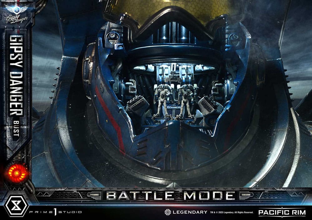 Pacific Rim Life Size Bust 1/1 Gipsy Danger Battle Mode 75 cm - Prime 1 Studio Lifesize Busts