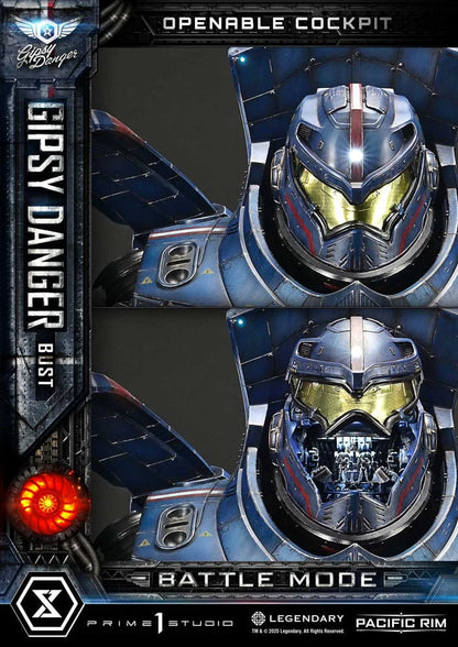 Pacific Rim Life Size Bust 1/1 Gipsy Danger Battle Mode 75 cm - Prime 1 Studio Lifesize Busts