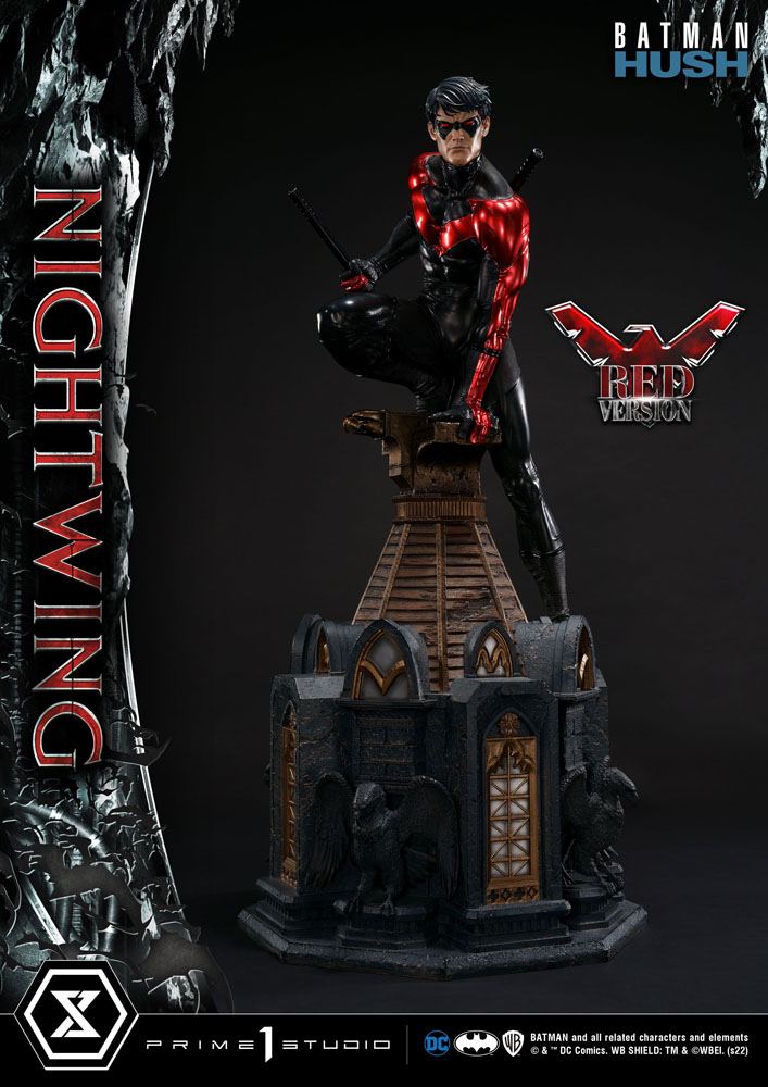 Batman Hush Statue Nightwing Red Version 87 cm - Prime 1 Studio Statues