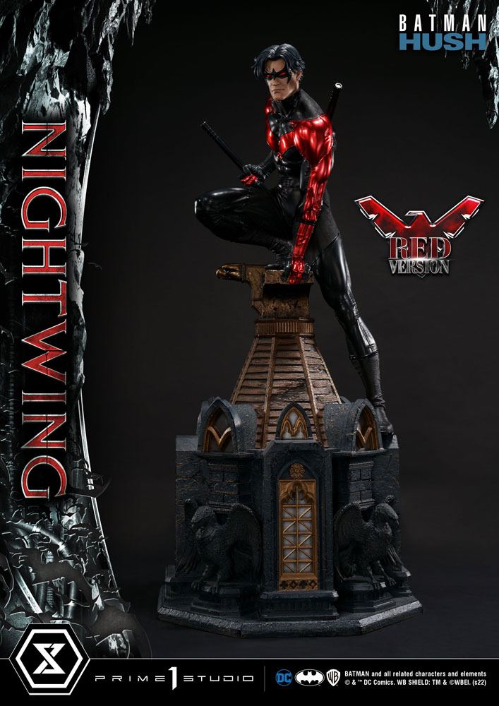 Batman Hush Statue Nightwing Red Version 87 cm - Prime 1 Studio Statues