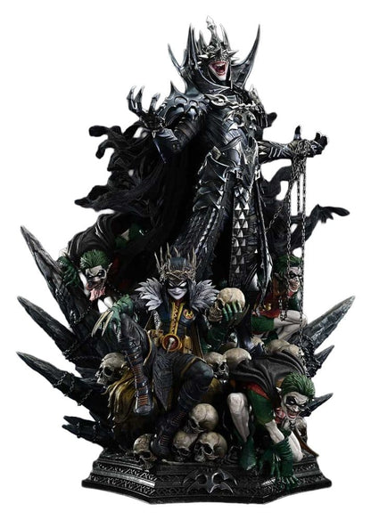 DC Comics Museum Masterline Statue 1/3 Dark Nights: Death Metal The Batman Who Laughs & Robin King 85 cm