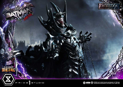 DC Comics Museum Masterline Statue 1/3 Dark Nights: Death Metal The Batman Who Laughs & Robin King Deluxe Version 85 cm