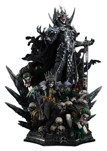 DC Comics Museum Masterline Statue 1/3 Dark Nights: Death Metal The Batman Who Laughs & Robin King DX Bonus 85 cm