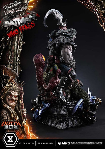 Dark Nights: Death Metal Museum Masterline Statue 1/3 Lobo Batman: Batman Who Frags 81 cm