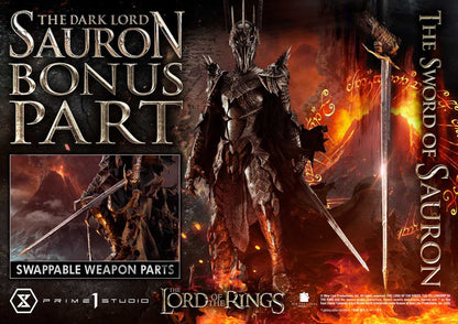 Lord of the Rings Museum Masterline Series Statue 1/3 The Dark Lord Sauron Bonus Version 117 cm - Prime 1 Studio Statues