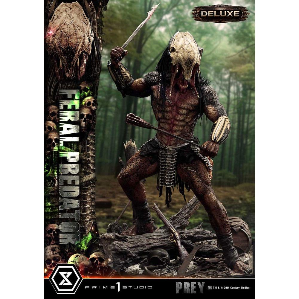 Prey (Movie) Museum Masterline Series Statue 1/3 Feral Predator Deluxe Version 89 cm - Prime 1 Studio Statues