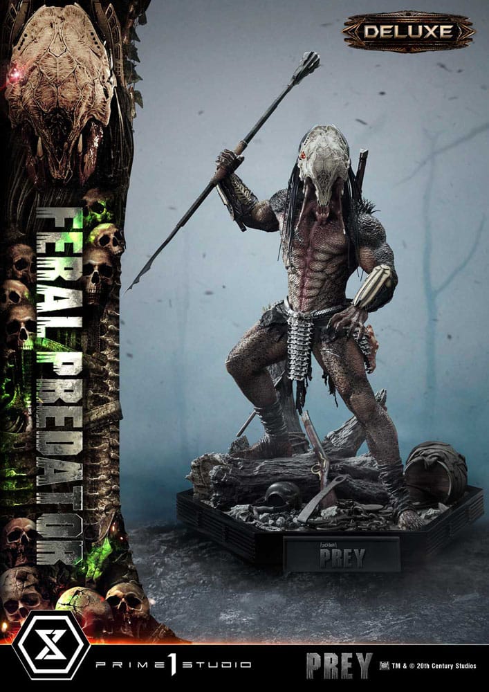 Prey (Movie) Museum Masterline Series Statue 1/3 Feral Predator Deluxe Version 89 cm - Prime 1 Studio Statues