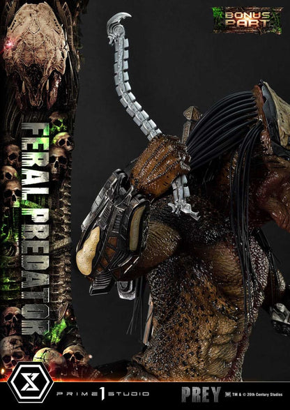 Prey (Movie) Museum Masterline Series Statue 1/3 Feral Predator Deluxe Bonus Version 89 cm - Prime 1 Studio Statues