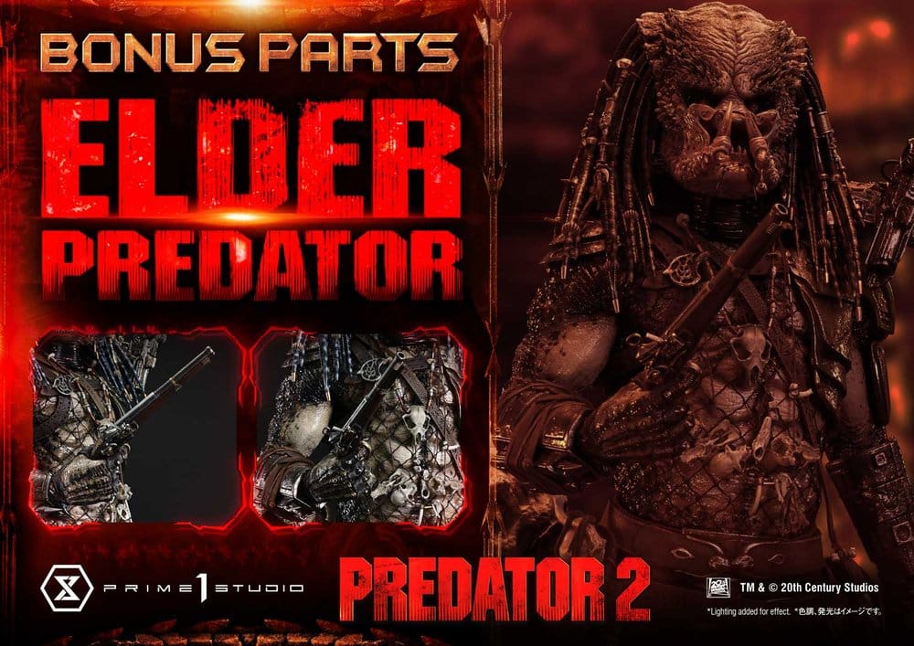 Predator 2 (Film) Museum Masterline Statue 1/3 Elder Predator DX Bonus Version