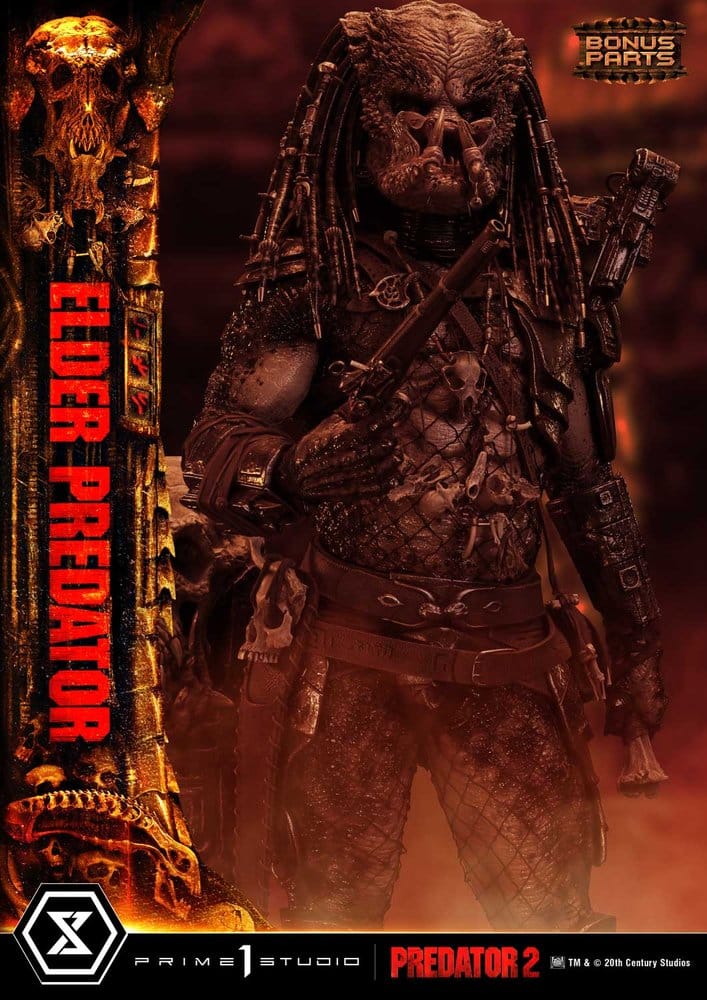 Predator 2 (Film) Museum Masterline Statue 1/3 Elder Predator DX Bonus Version