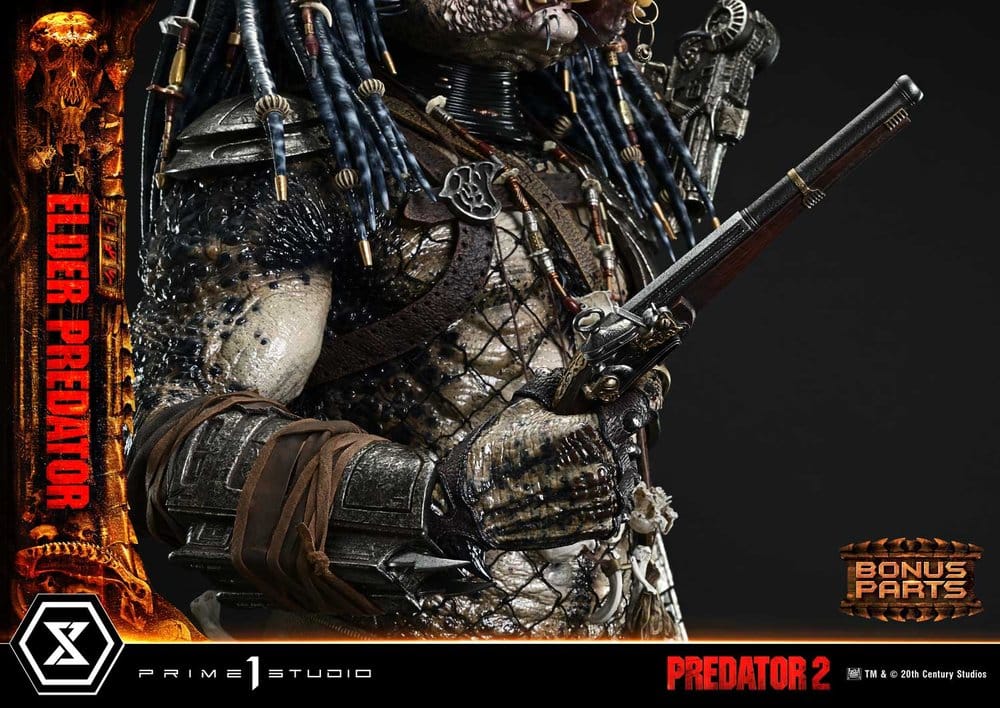 Predator 2 (Film) Museum Masterline Statue 1/3 Elder Predator DX Bonus Version