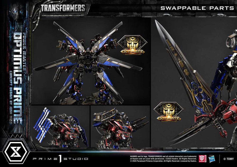 Transformers Museum Masterline Statue Powermaster Optimus Prime Concept by Josh Nizzi Ultimate Version 99 cm - Prime 1 Studio Statues