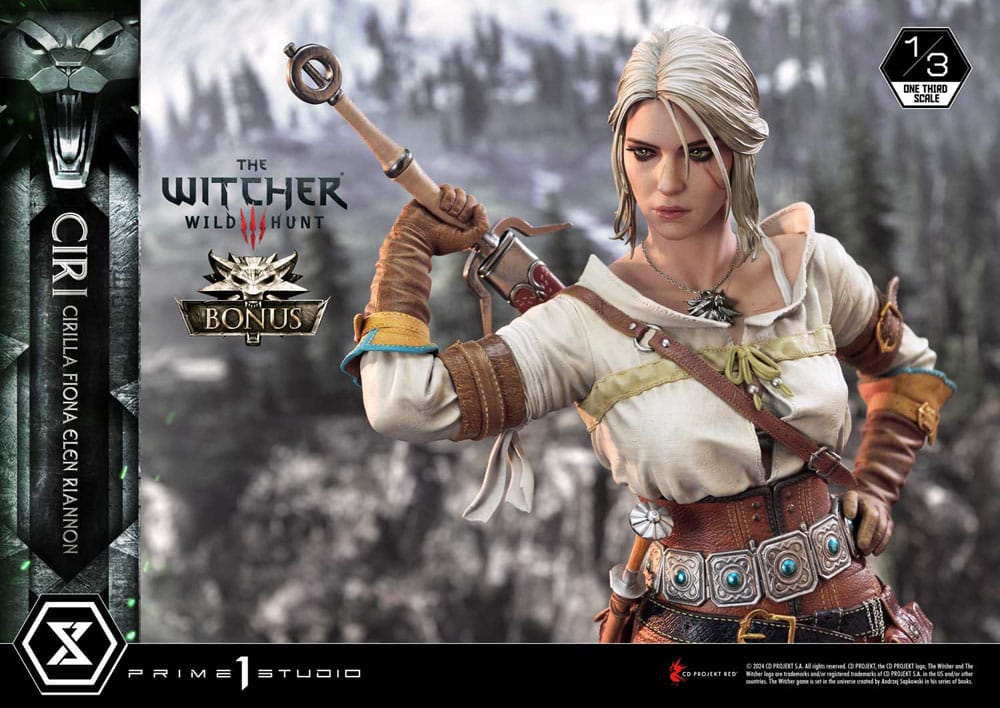 The Witcher 3: Wild Hunt Museum Masterline Statue 1/3 Wild Hunt Ciri Fiona Elen Riannon Bonus Version 81 cm - Prime 1 Studio Statues