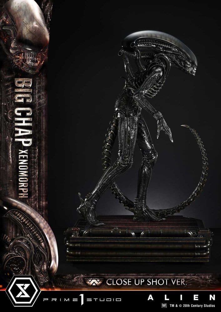 Alien (Film) Museum Masterline XL Statue 1/3 Big Chap Xenomorph Close Up Shot Ver. 100 cm - Prime 1 Studio Statues