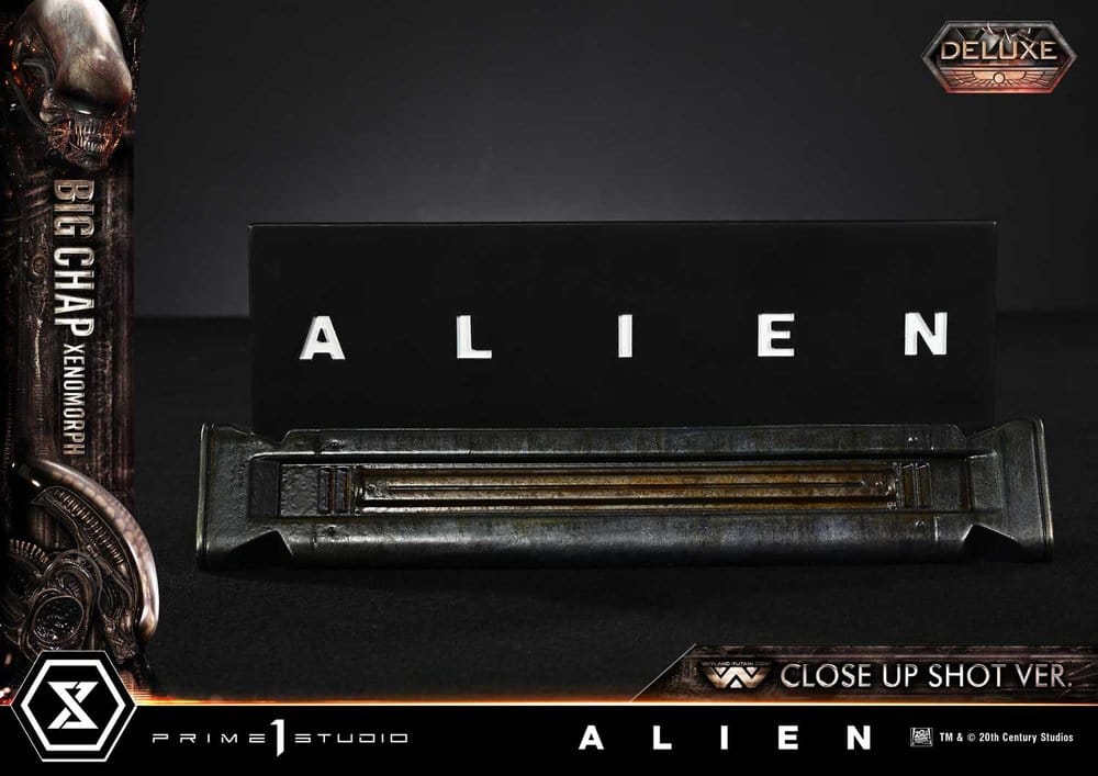 Alien (Film) Museum Masterline XL Statue 1/3 Big Chap Xenomorph Close Up Shot Ver. Deluxe Version 100 cm - Prime 1 Studio Statues