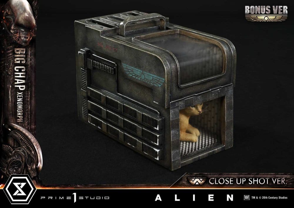 Alien (Film) Museum Masterline XL Statue 1/3 Big Chap Xenomorph Close Up Shot Ver. DX Bonus Version 100 cm - Prime 1 Studio Statues