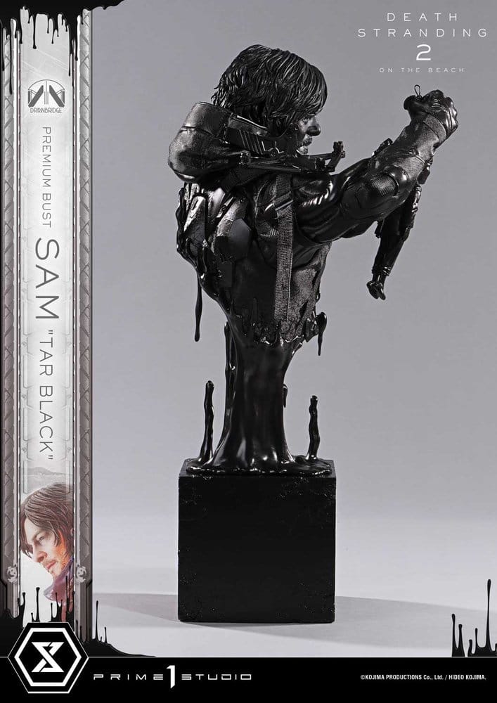 Death Stranding 2: On the Beach Premium Bust 1/3 Sam Tar Black 44 cm - Prime 1 Studio Busts