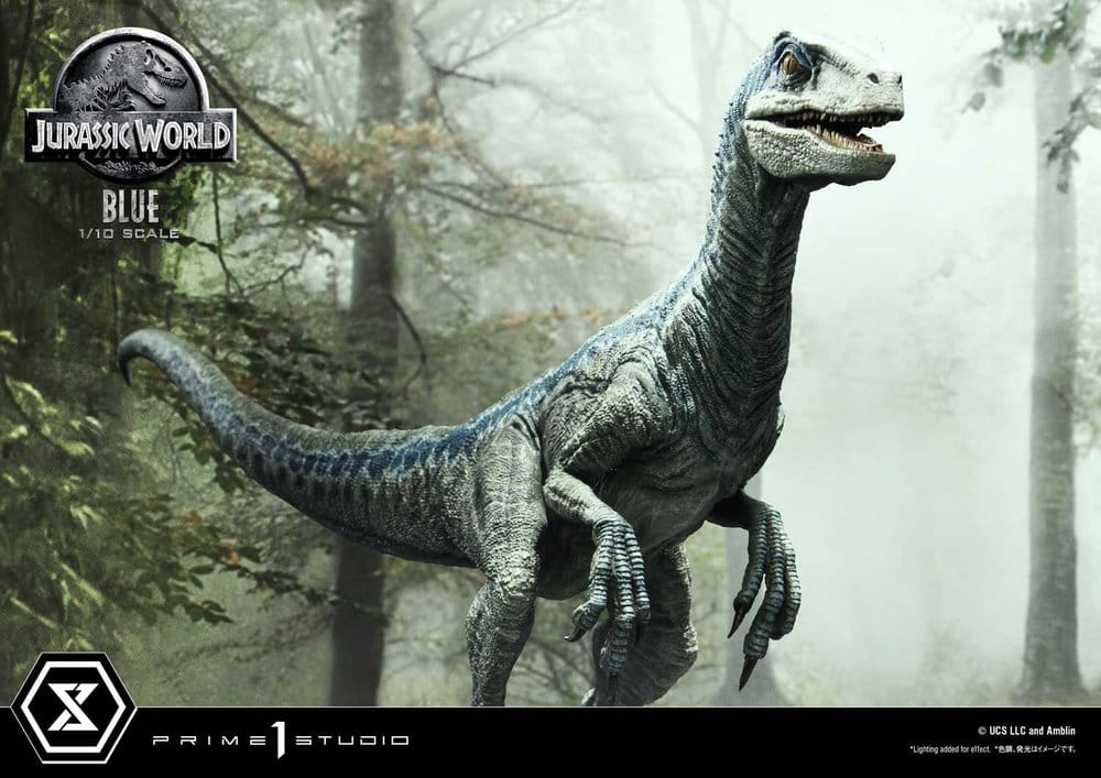 Jurassic World (Film) Prime Collectible Figures Statue 1/10 Blue 17 cm
