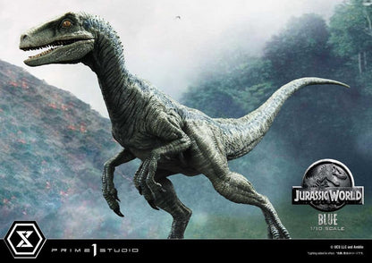 Jurassic World (Film) Prime Collectible Figures Statue 1/10 Blue 17 cm