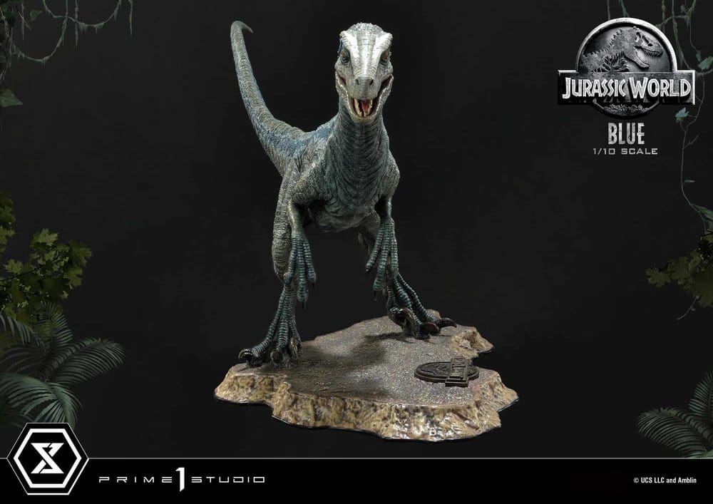 Jurassic World (Film) Prime Collectible Figures Statue 1/10 Blue 17 cm