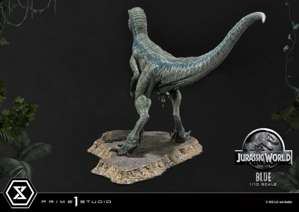 Jurassic World (Film) Prime Collectible Figures Statue 1/10 Blue 17 cm