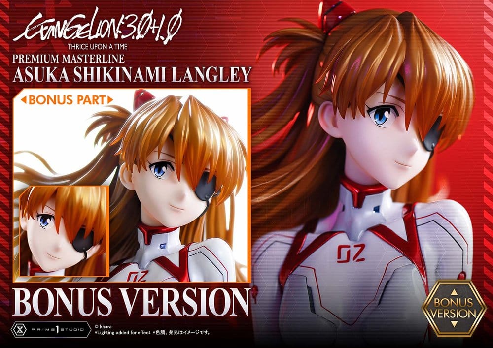 Evangelion: 3.0 + 1.0 Thrice Upon A Time Premium Masterline Series Statue 1/4 Asuka Shikinami Langley Bonus Ver. 46 cm - Prime 1 Studio Statues