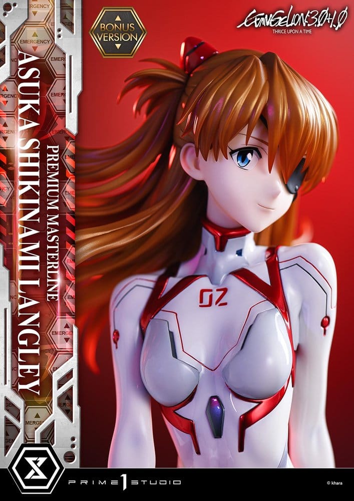 Evangelion: 3.0 + 1.0 Thrice Upon A Time Premium Masterline Series Statue 1/4 Asuka Shikinami Langley Bonus Ver. 46 cm - Prime 1 Studio Statues