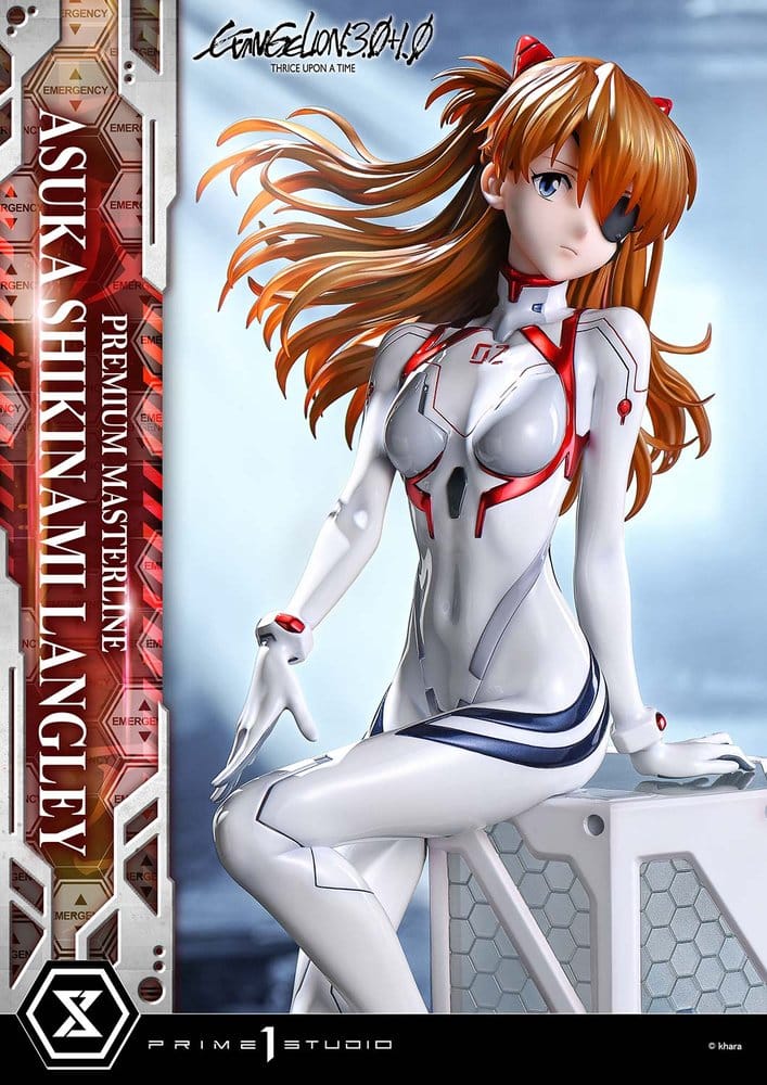 Evangelion: 3.0 + 1.0 Thrice Upon A Time Premium Masterline Series Statue 1/4 Asuka Shikinami Langley Bonus Ver. 46 cm - Prime 1 Studio Statues