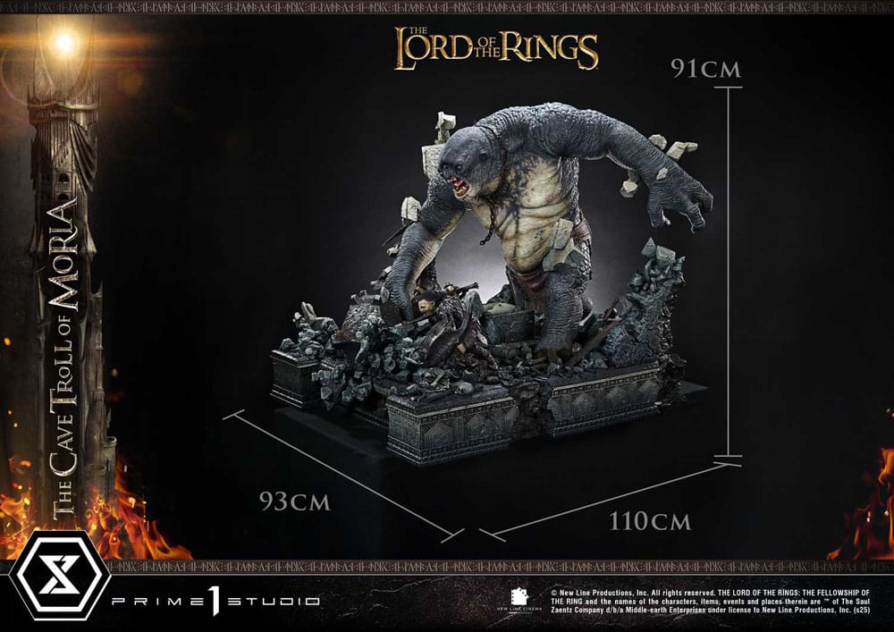 The Lord of the Rings: Cave Troll of Moria: Premium Masterline: 1/6 Scale Statue