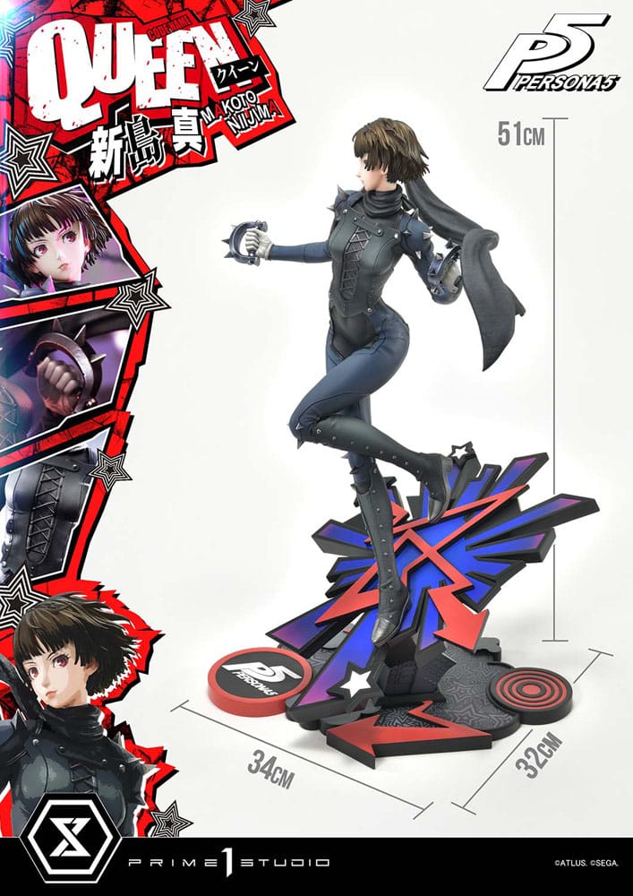 Persona 5 Premium Masterline Series Statue 1/4 Makoto Niijima "Queen" 51 cm - Prime 1 Studio Statues & Busts