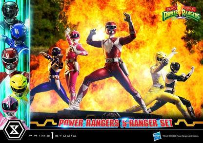 Mighty Morphin Power Rangers Premium Masterline Set of 5 Statues 1/4 57 cm