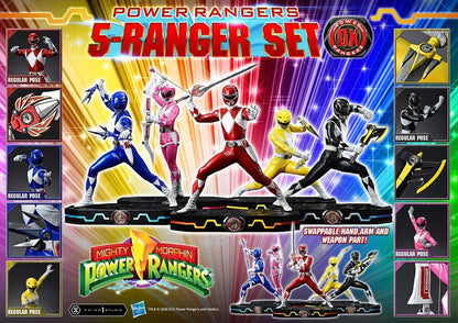 Mighty Morphin Power Rangers Premium Masterline Set of 5 Statues 1/4 Deluxe Version 62 cm - Prime 1 Studio Statues