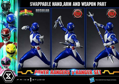 Mighty Morphin Power Rangers Premium Masterline Set of 5 Statues 1/4 Deluxe Bonus Version 62 cm - Prime 1 Studio Statues