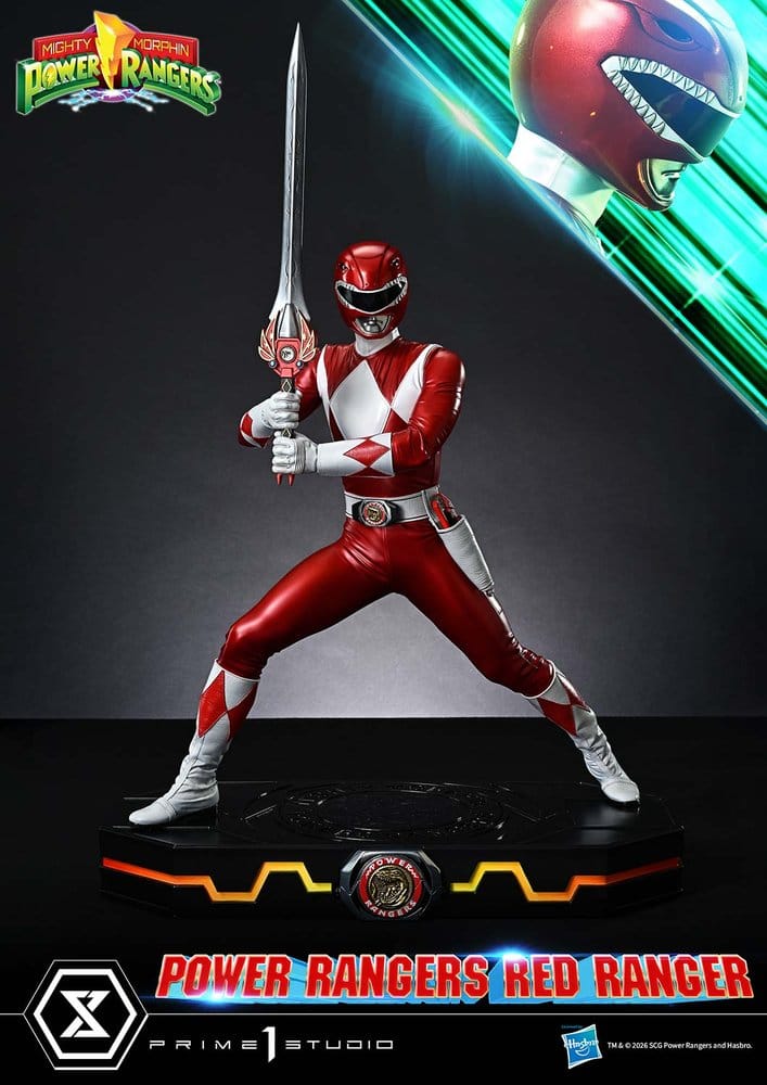 Mighty Morphin Power Rangers Premium Masterline Statue 1/4 Red Ranger 62 cm - Prime 1 Studio Statues